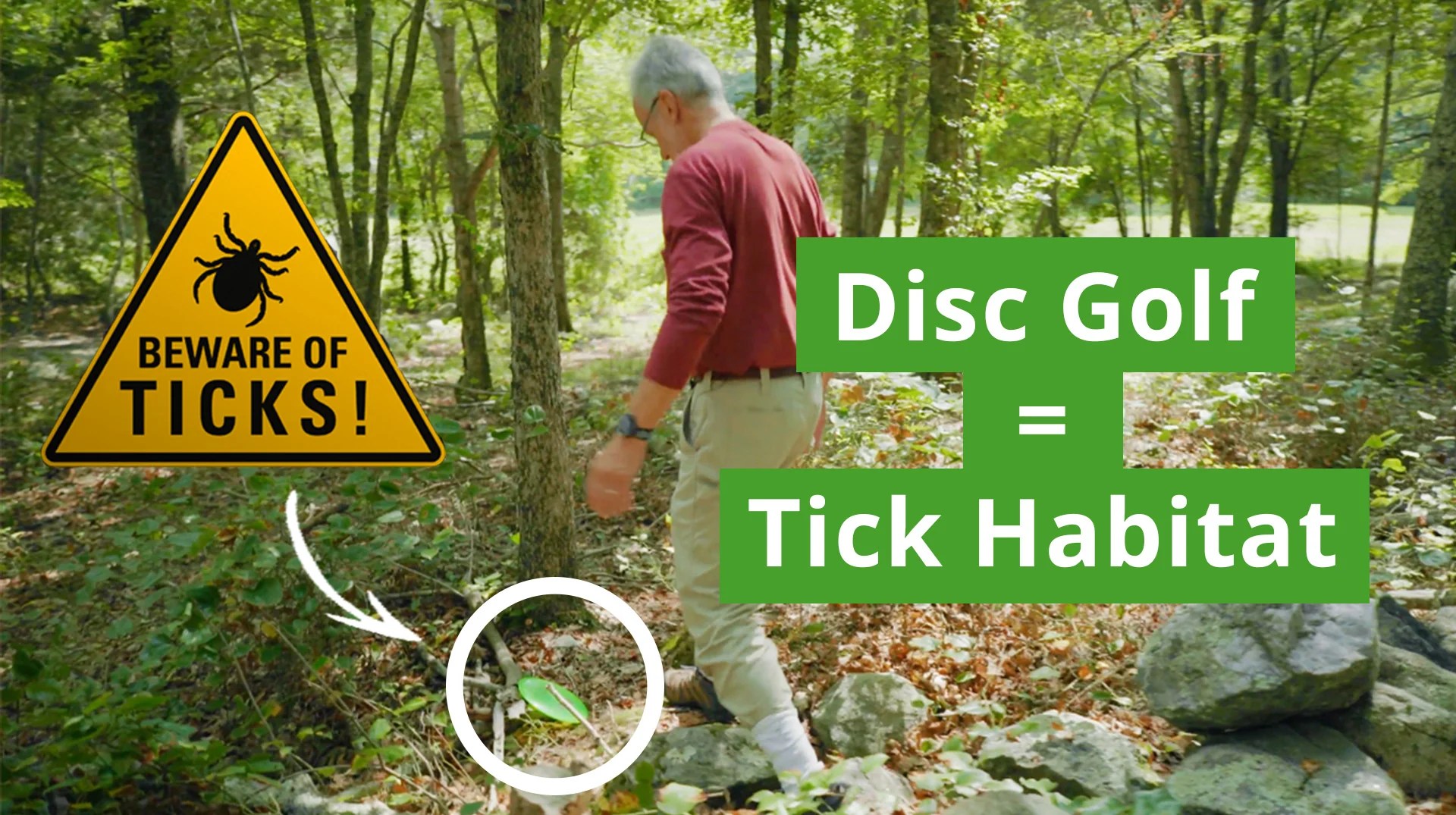 How to Avoid Ticks While Disc Golfing Insect Shield