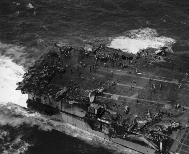 The USS ENTERPRISE (CVAN65) fire and munition explosions The History