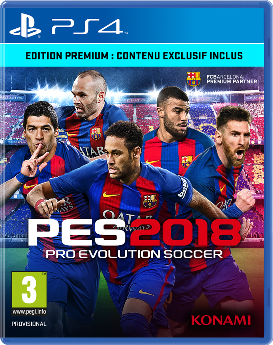 PES 2018 se dévoile... Insert Coin