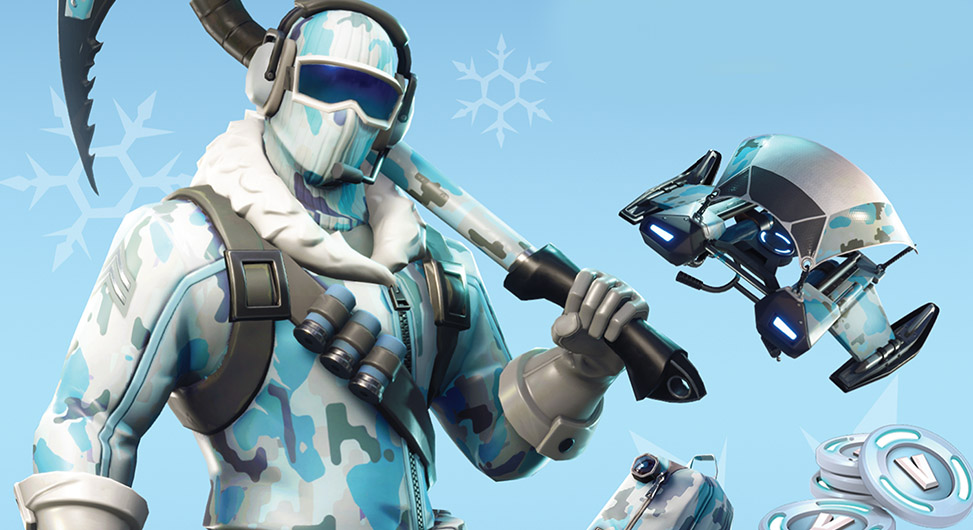 FORTNITE PACK FROID ÉTERNEL Insert Coin