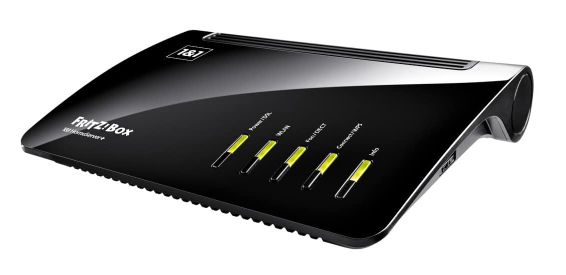 1&1 HomeServer+ Neuer DSLRouter im FritzBoxKörper