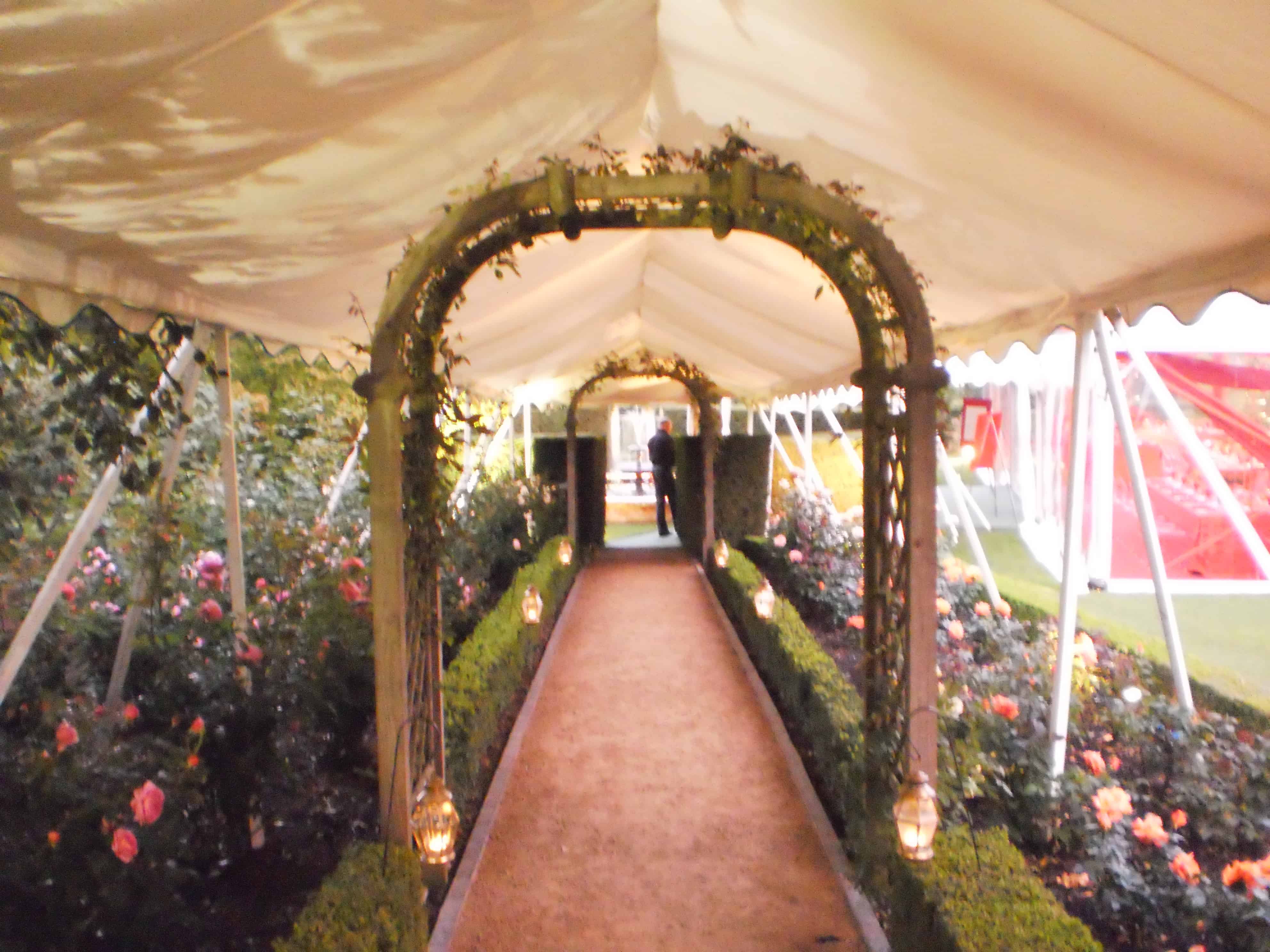 Flower Design Inside Outside Marquees Limited