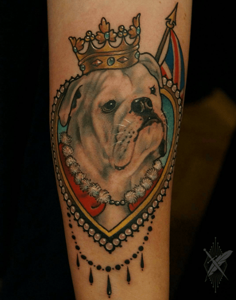 20 Best Bulldog Tattoo Designs – Inside Dogs World 596_x_470_png