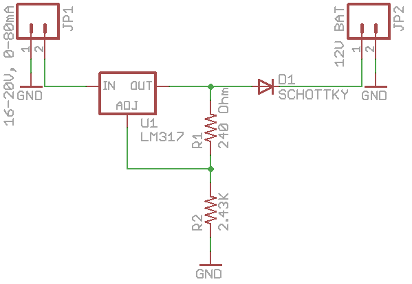 Simple LM317 Solar Charger for 12V batteries « insideGadgets
