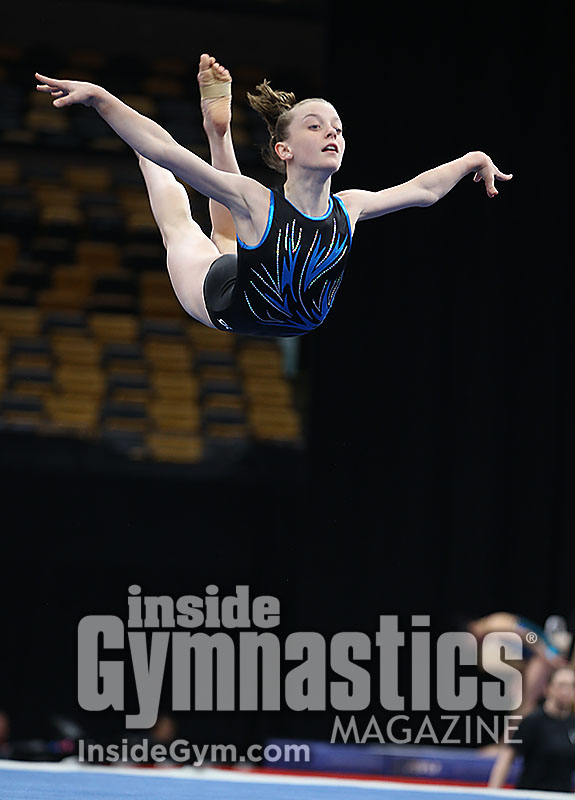 2018 U.S. Championships Junior Women Podium Training Inside