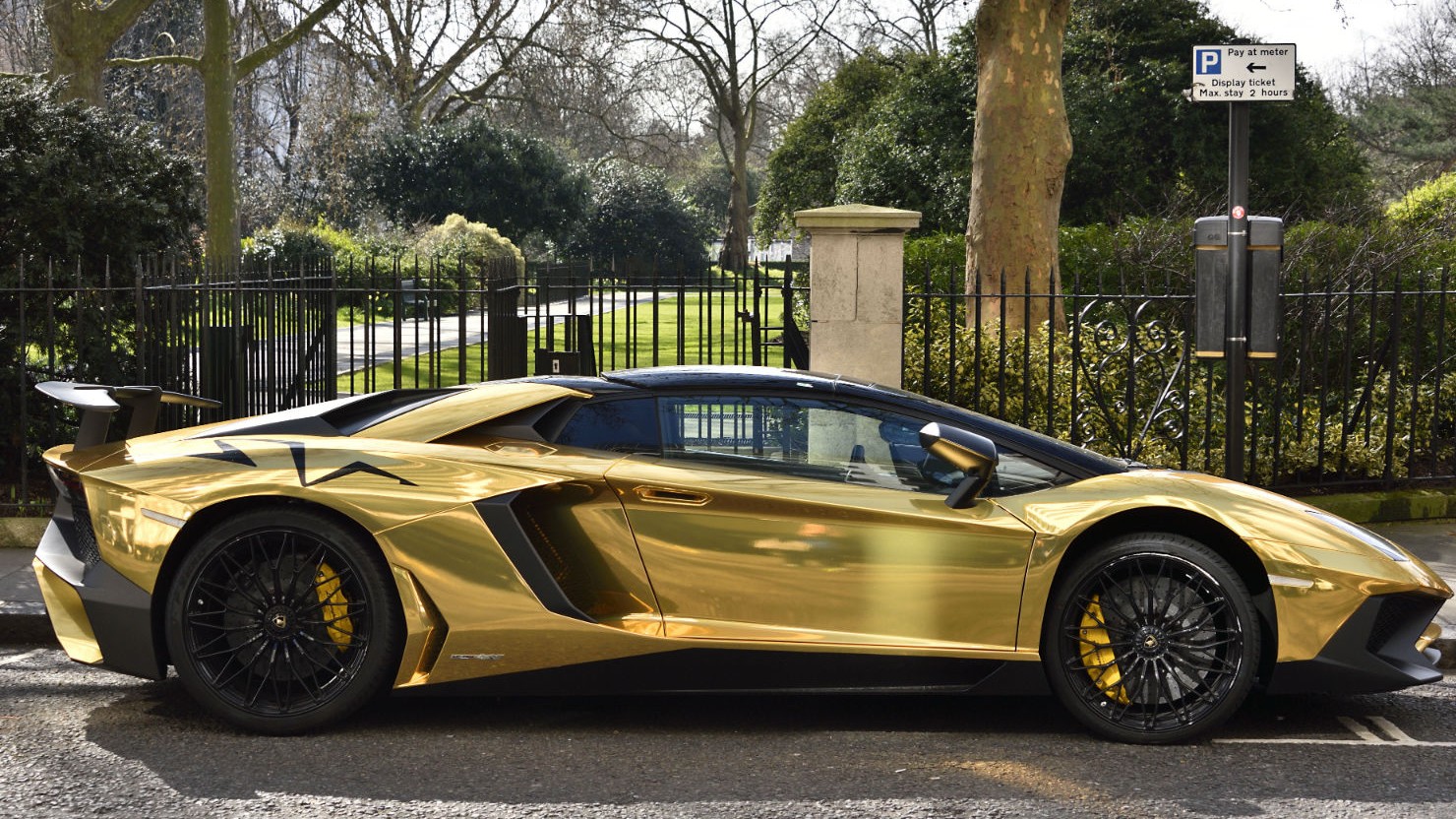 Arab Prince Owns Fleet of Gold Cars InsideHook
