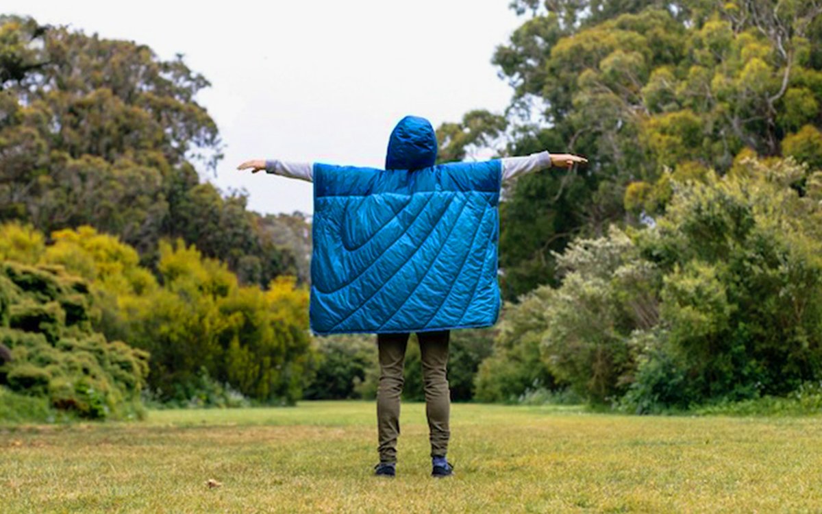 The Original Rumpl Puffy Poncho Funding on Kickstarter InsideHook
