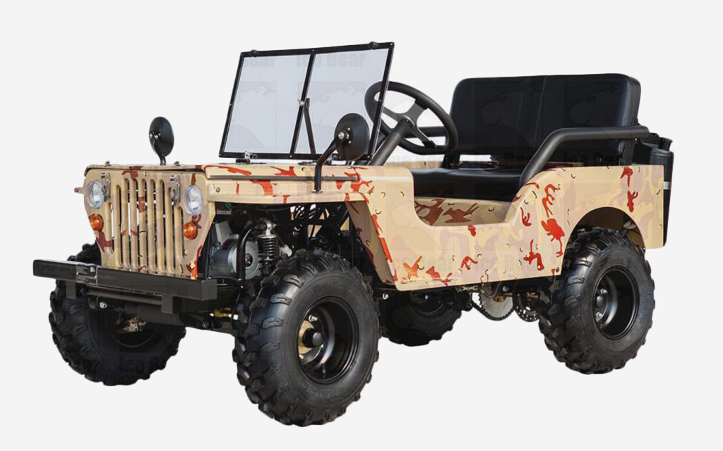 The Thunderbird Mini Jeep from New Mexicobased Zia ATVs InsideHook