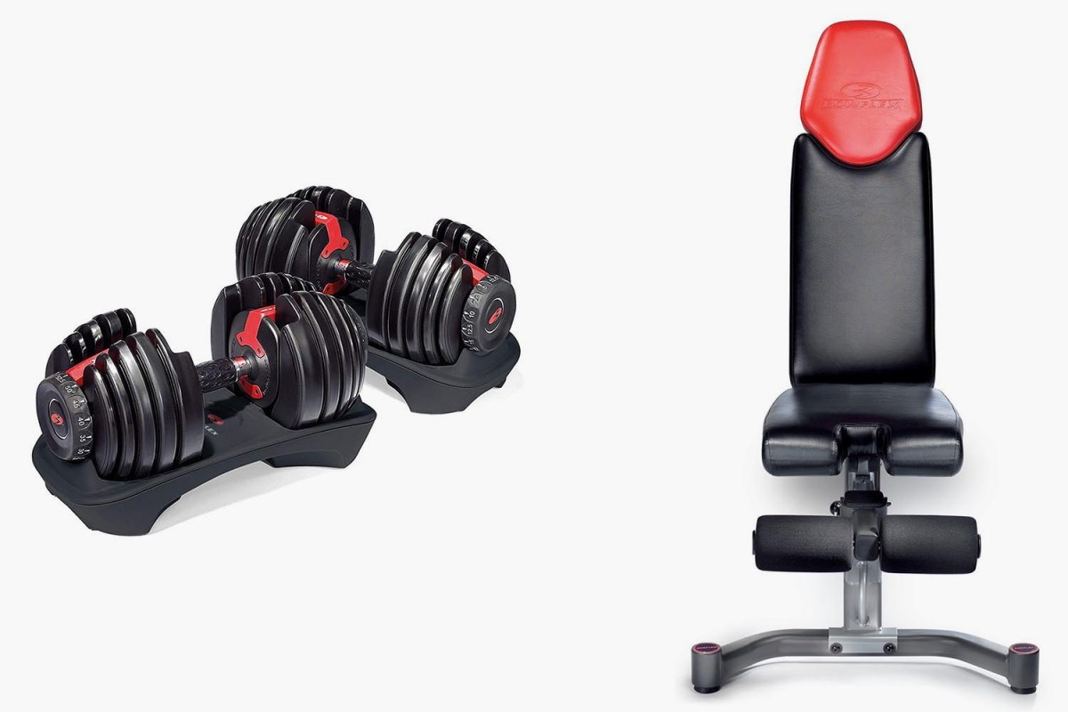 Buy These Adjustable Dumbbells, Get the Bench Free InsideHook