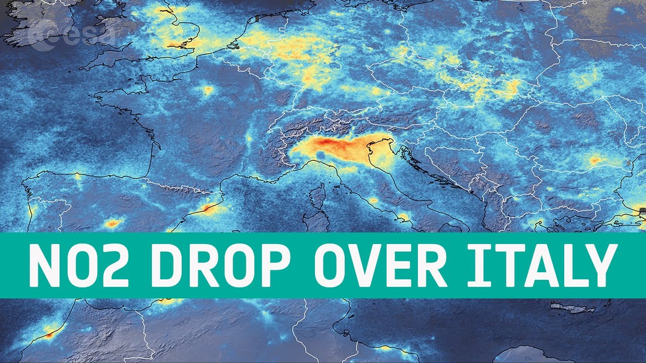 Air Quality Italy Map Air Pollution Over Italy Has Declined Due to Coronavirus InsideHook