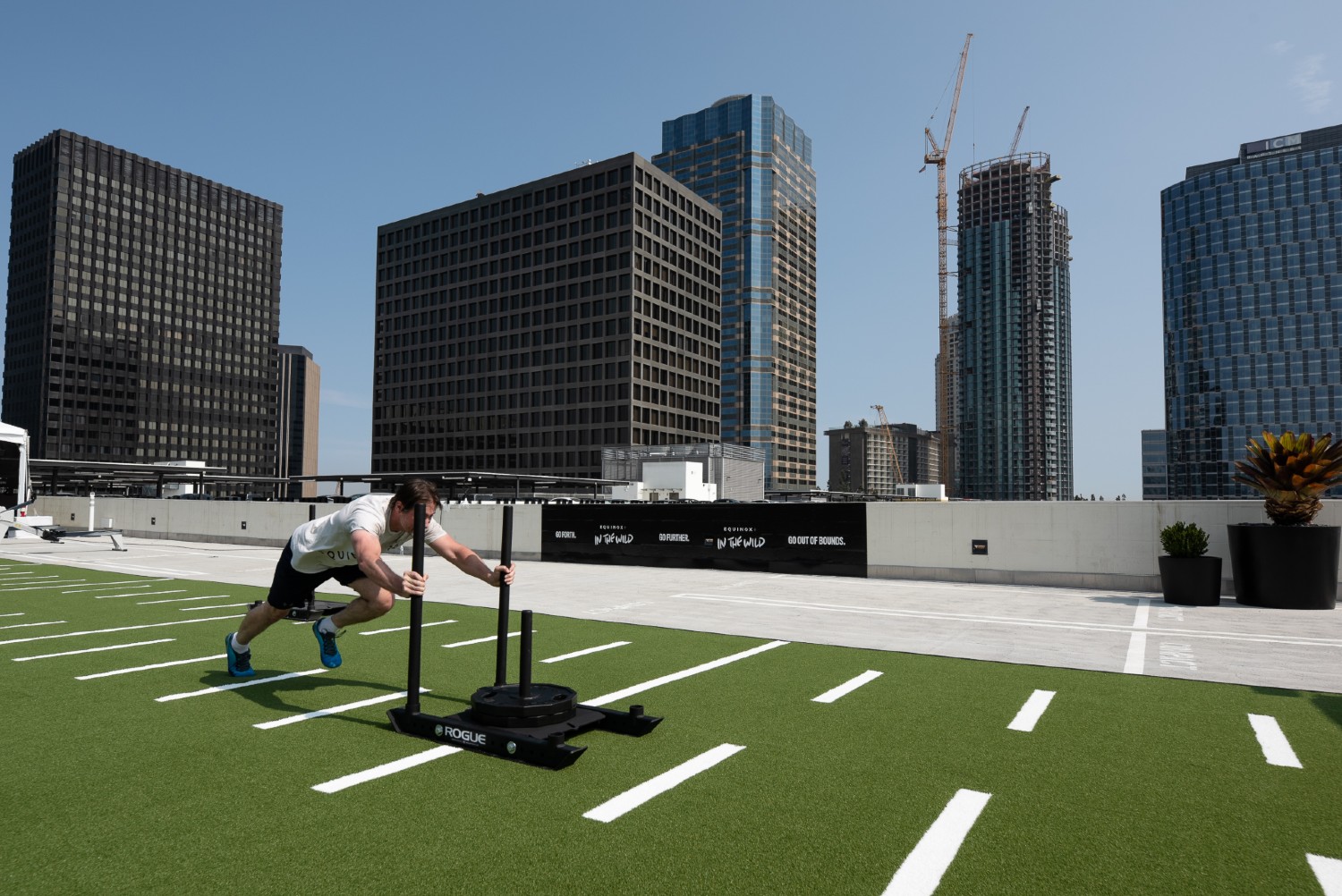 LA's Outdoor Equinox Brings Their Luxe Fitness Into The Wild InsideHook