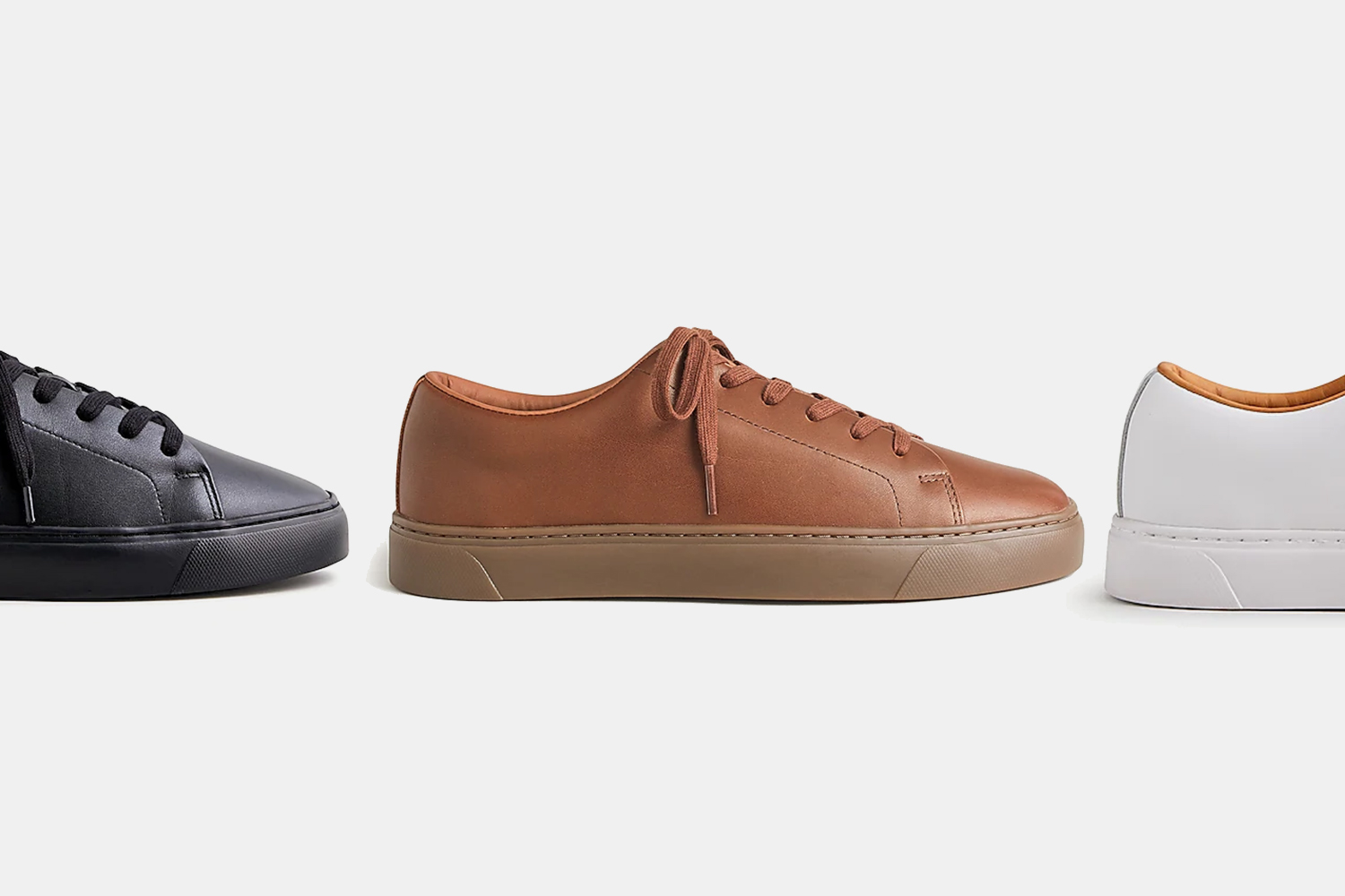 J.Crew's Leather Court Sneakers Are 50 Off InsideHook