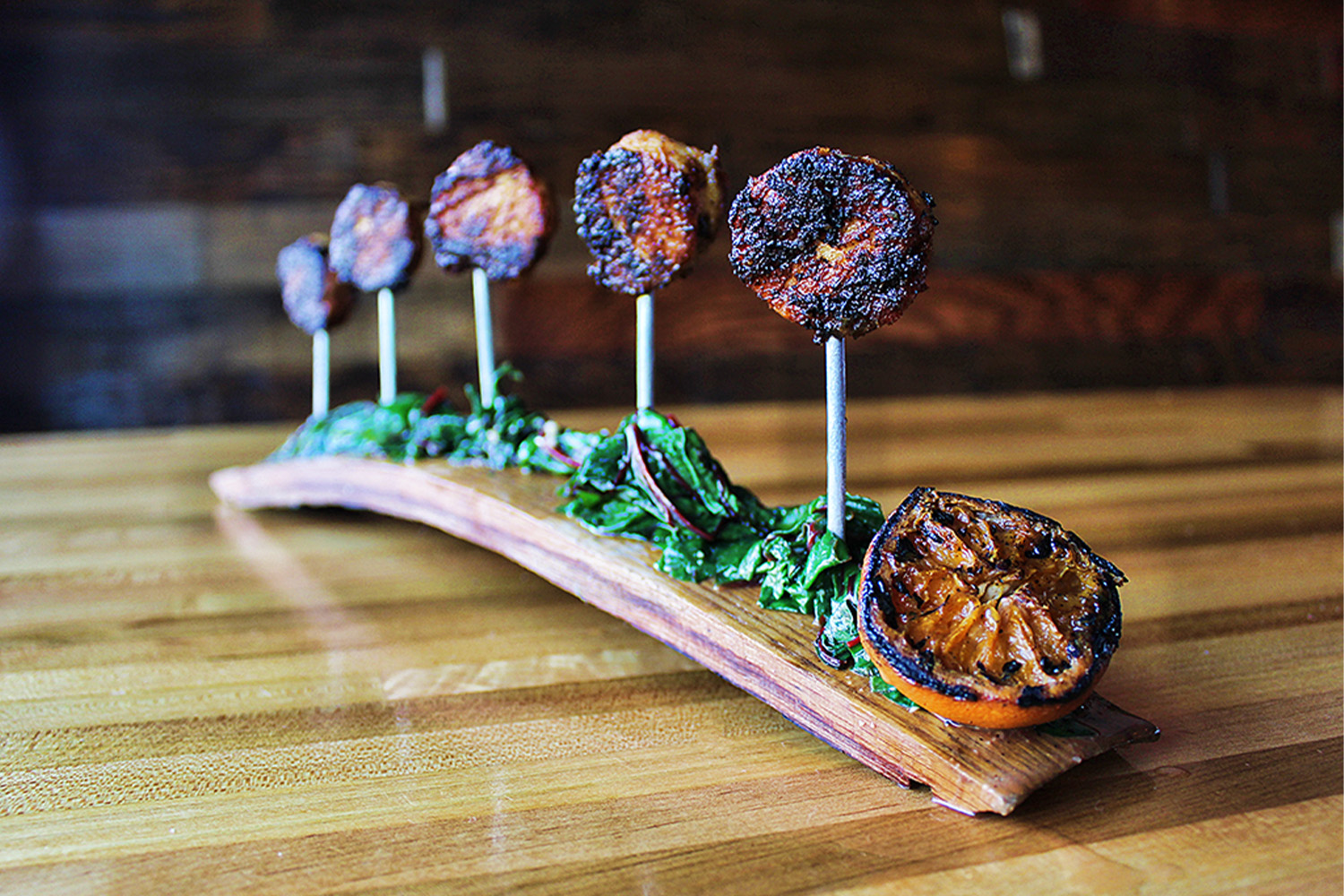 Recipe How to Make Rye's BourbonBraised Pork Belly Lollipops InsideHook