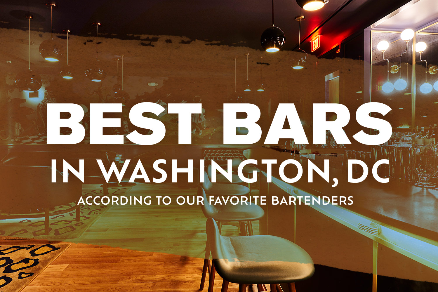 12 Best Bars in D.C. According to Bartenders InsideHook