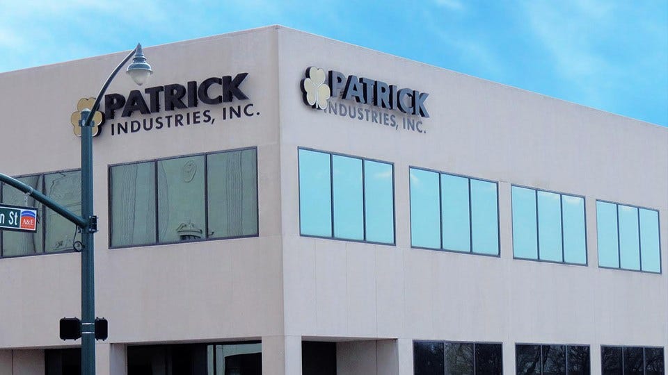 Patrick Industries profit falls amid declining RV shipments Inside