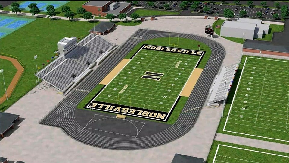 New Stadium for Noblesville High School Inside INdiana Business
