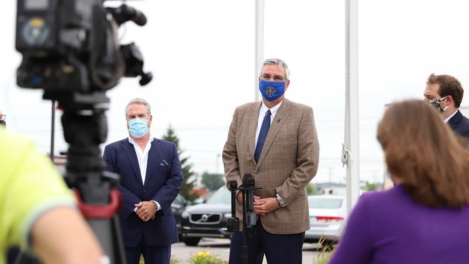Governor Signs Mask Mandate Executive Order Inside INdiana Business