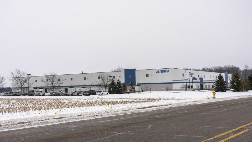 Aisin Seeking Tax Incentives for Franklin Expansion Inside INdiana