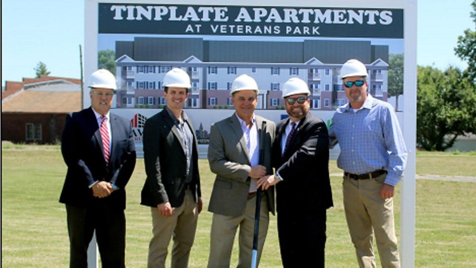 Elwood Building Apartment Complex, Military Park Inside INdiana Business