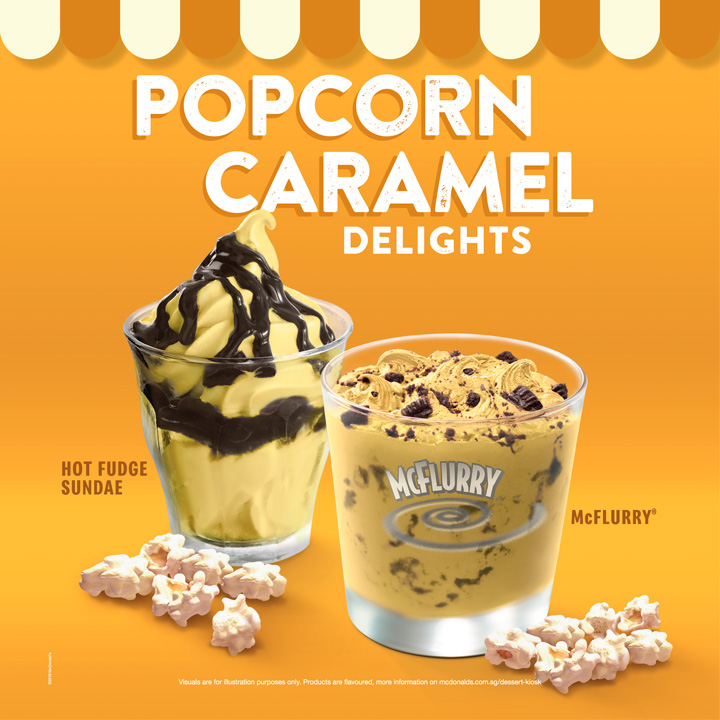 McDonald’s new Popcorn Caramel lineup Inside Recent