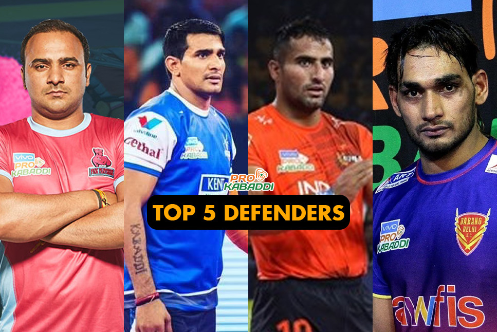 PKL 2021 All time top 5 defenders of Pro Kabaddi League