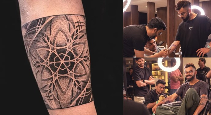 Virat Kohli Tattoo KNOW the meaning of RCB star Kohli' New Tattoo here