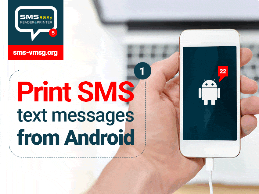 Print SMS from Android with SMS EasyReader&Printer InsideTechno