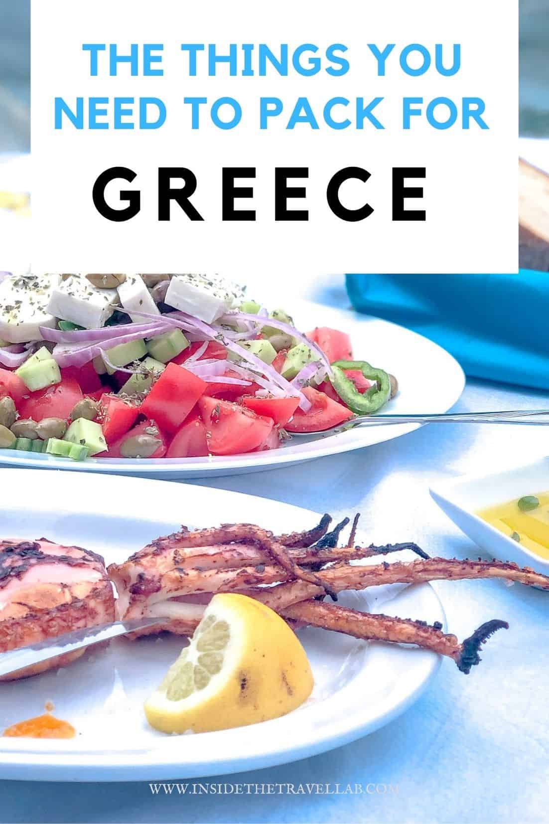 What to Pack for Greece Your Big Greek Travel Packing List