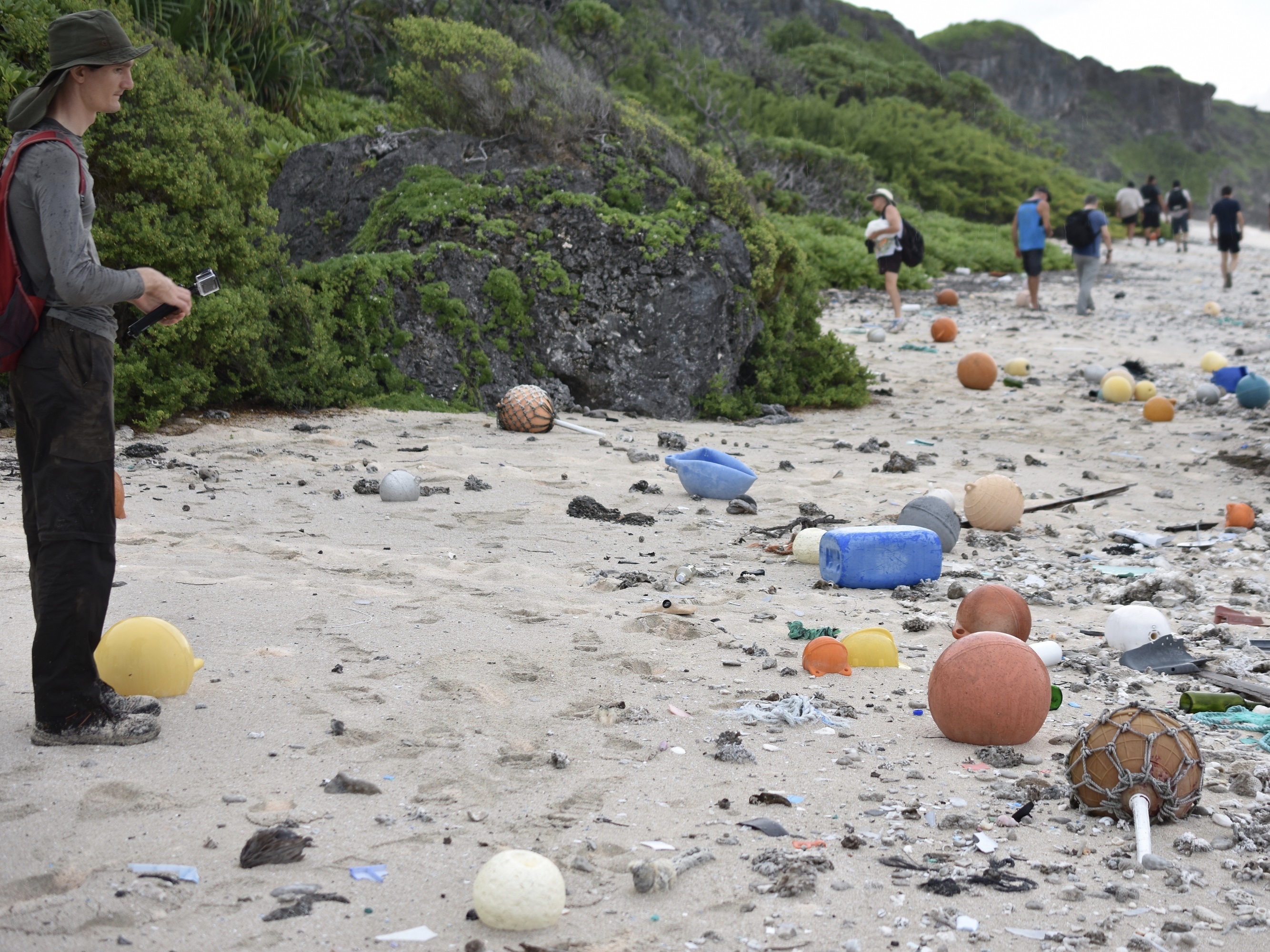 Six tonnes of rubbish collected on uninhabited Henderson Island