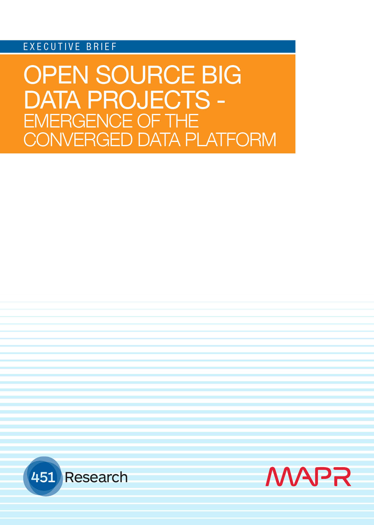 Open Source Big Data Projects Emergence of the Converged Data