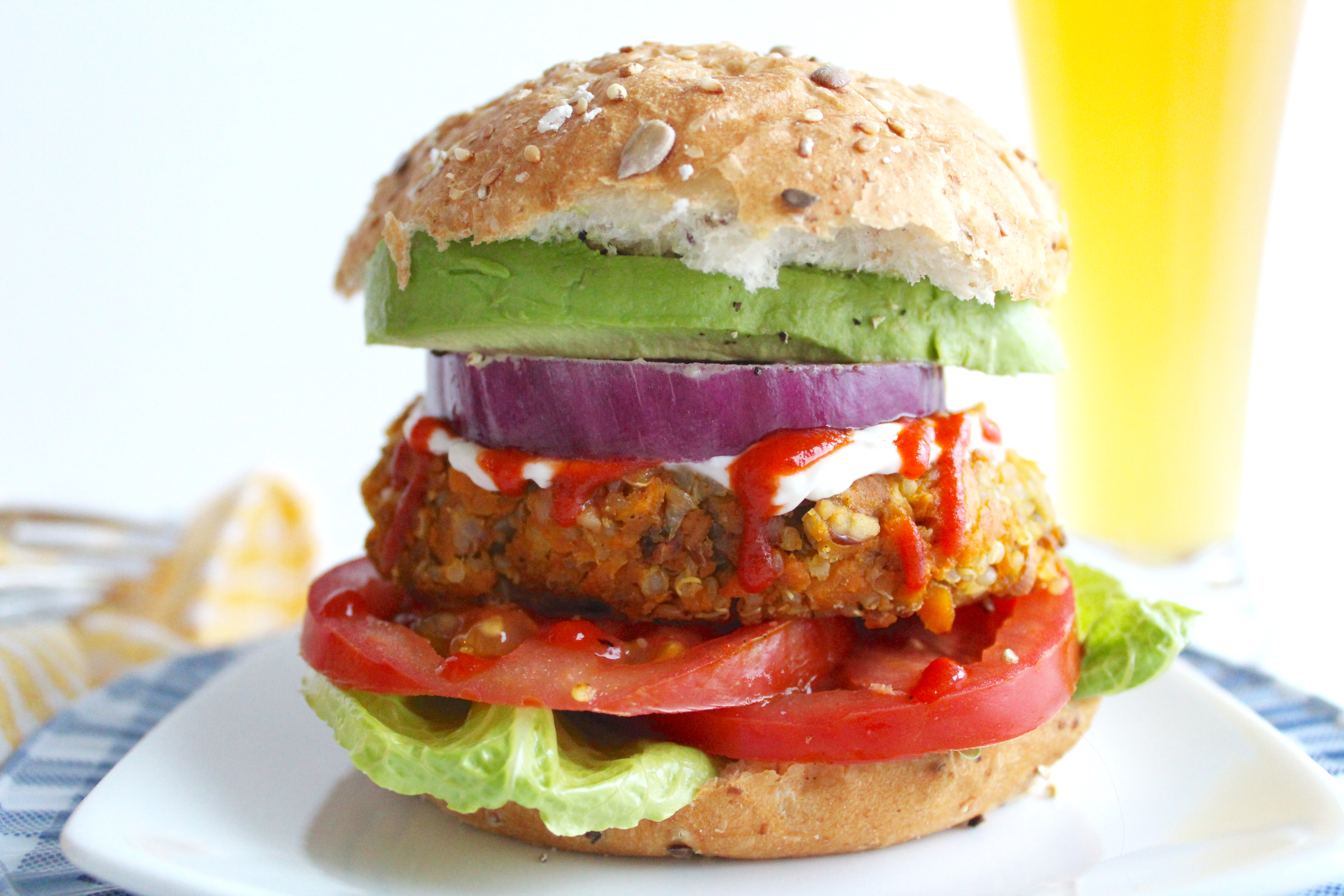 Indian Spiced Veggie Burgers Insightful Bite