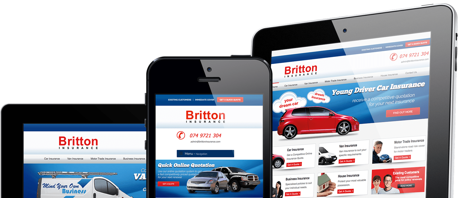 Britton Insurance Insight Web Design & Development Company