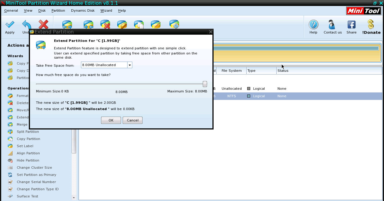 MiniTool Partition Wizard Bootable CD FREEware