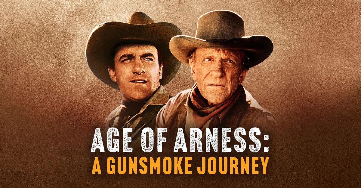 Follow James Arness as Matt Dillon—from TV’s Gunsmoke, Through all Five