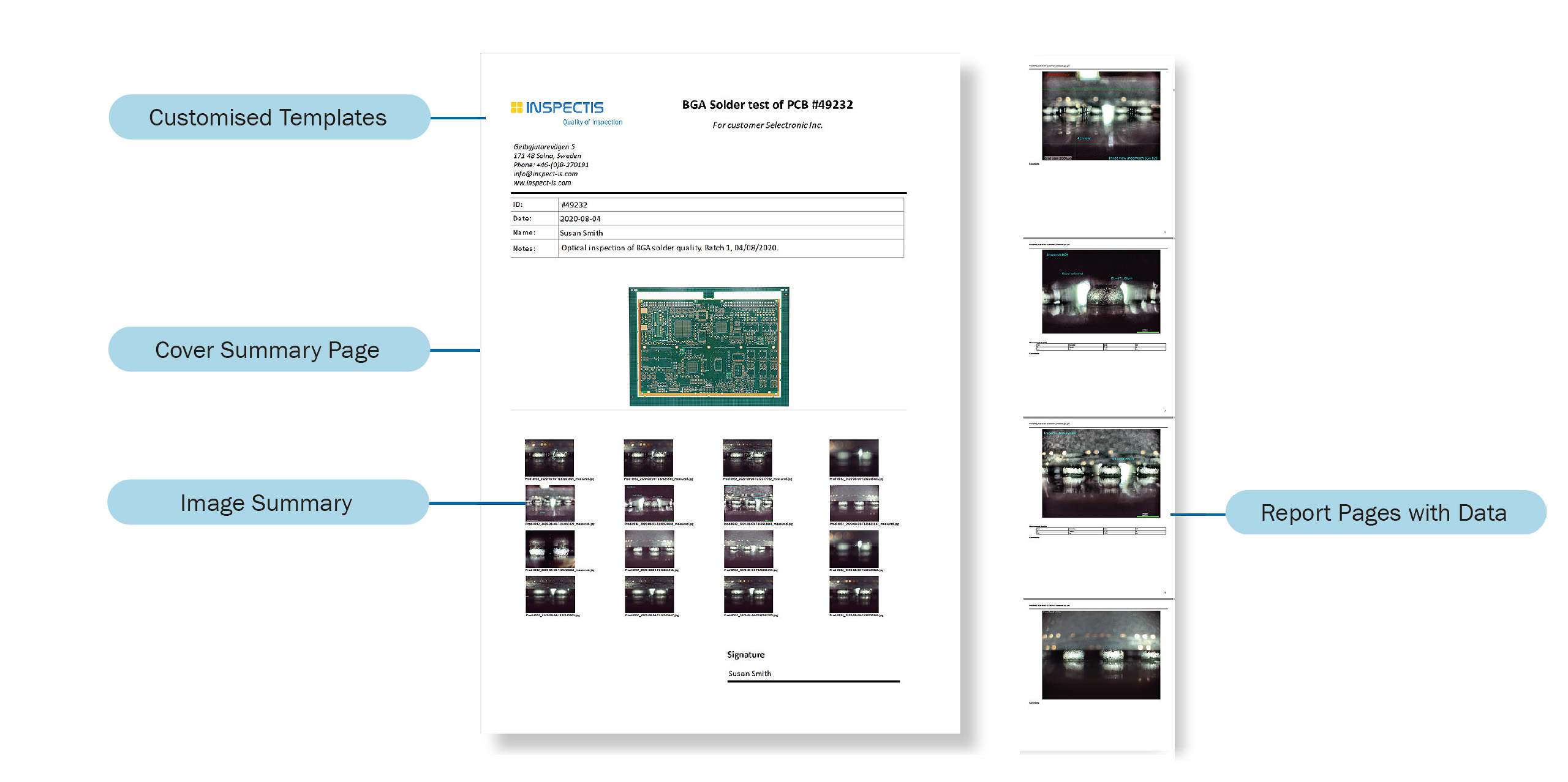 Optical BGA Inspection System ProX Inspectis