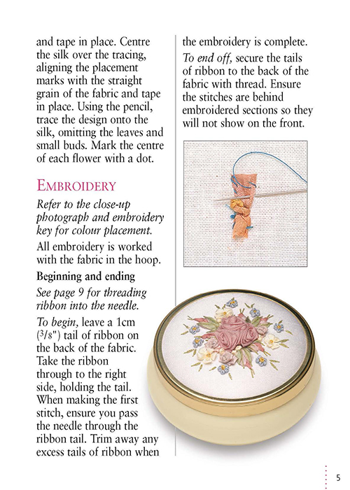 Learn Ribbon Embroidery Inspirations Studios