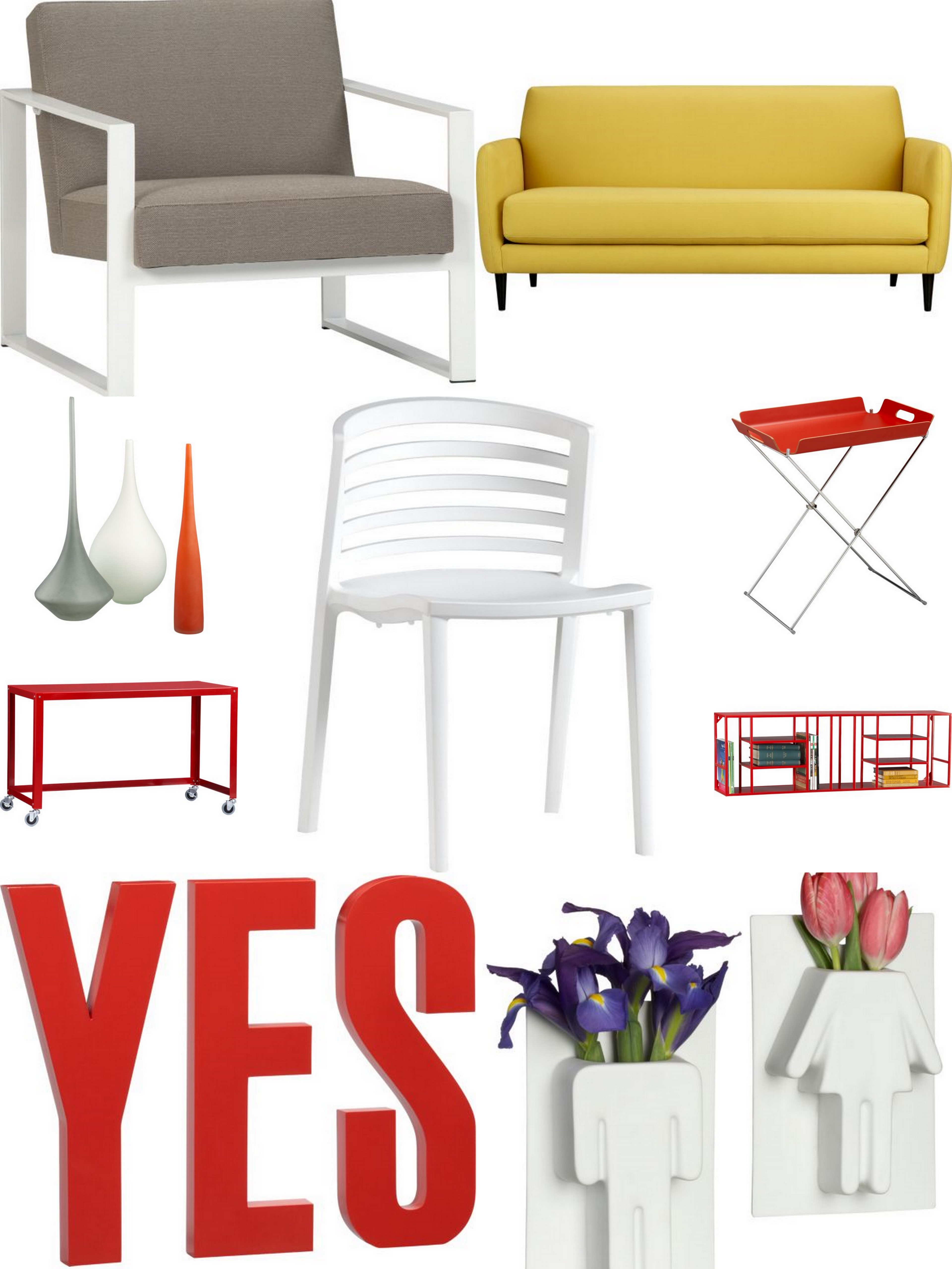 Inspired by Wedding and Office Inspiration from CB2 Inspired By This