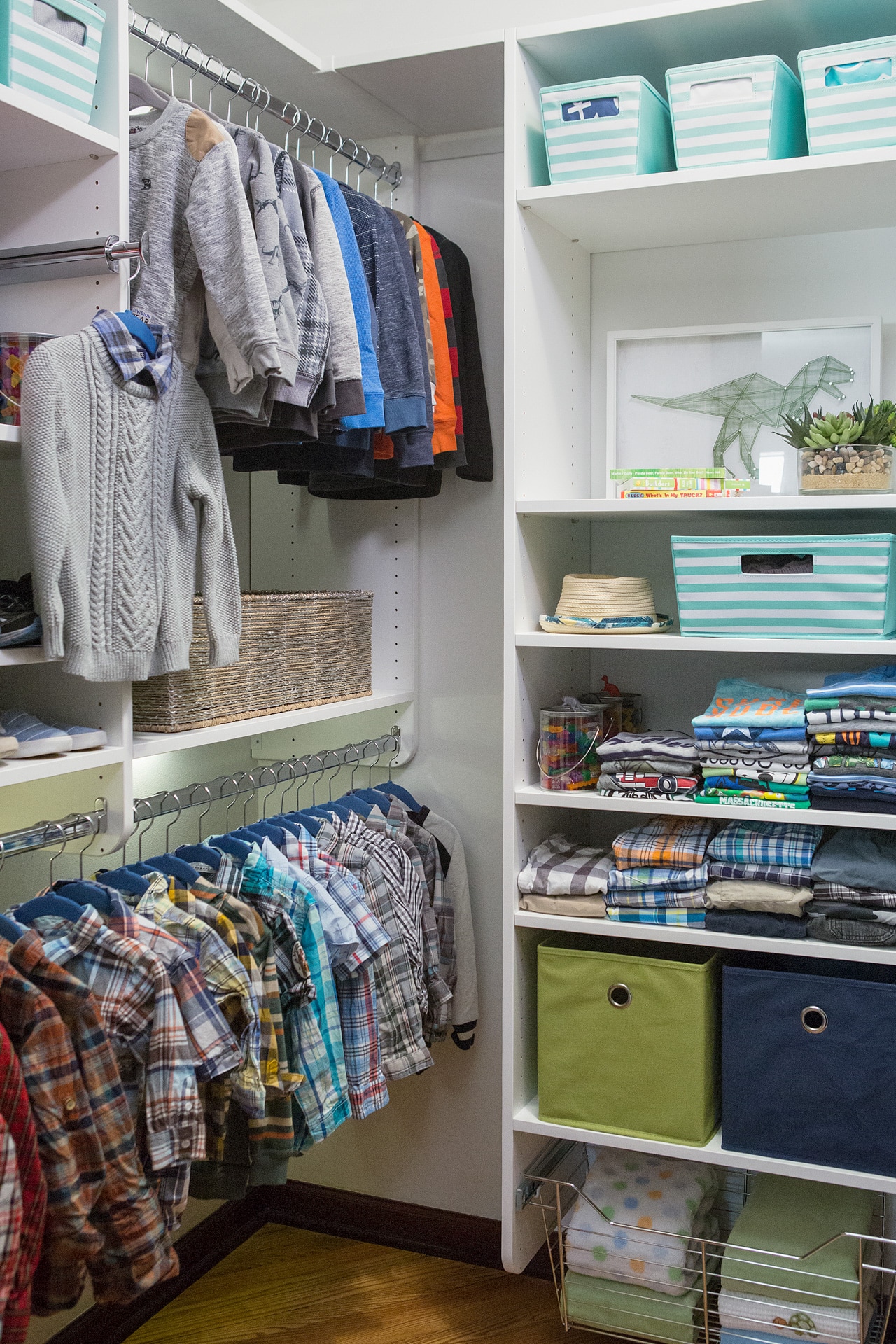 Kids WalkIn Closet Kids Closet Organization Inspired Closets