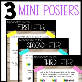 ABC Order Practice: Alphabetizing Through the Year! · Inspired Elementary