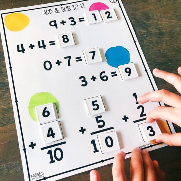 Math Tiles A HandsOn Math Activity · Inspired Elementary