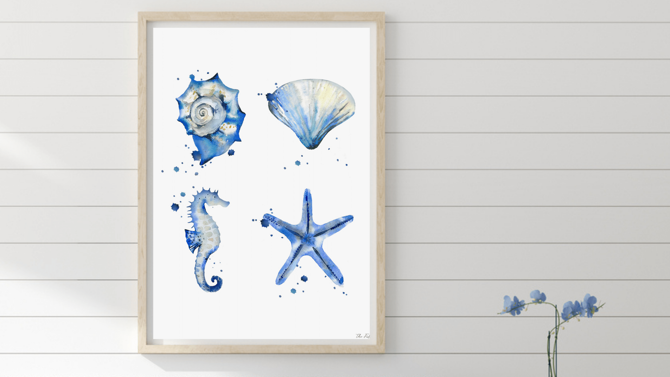 Sea Creatures Nautical Wall Art Inspired Fun
