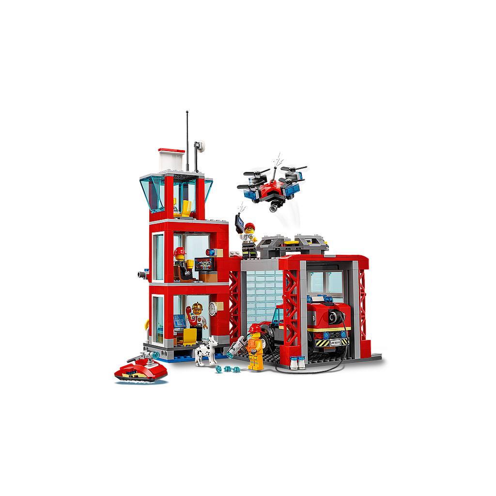 LEGO City Fire Station Insplay