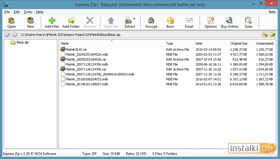 Express Zip 9.42 Windows download instalki.pl
