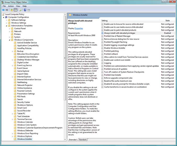 Elevated Privileges InstallAware Elevated Privileges InstallAware
