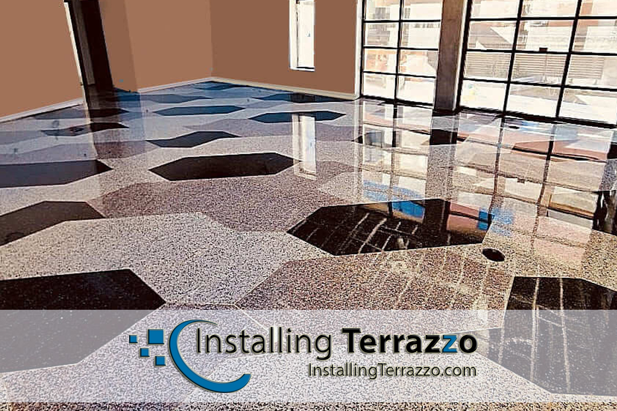 Damaged Terrazzo Tile Removal Service in Palm Beach Installing Terrazzo