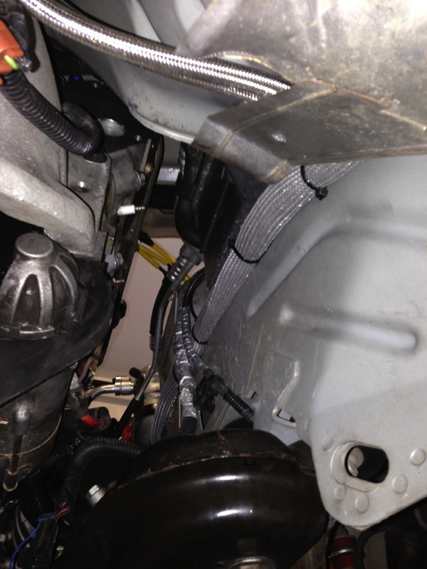 Transmission Cooler Line Routing TH400 Converstion from M6 1999