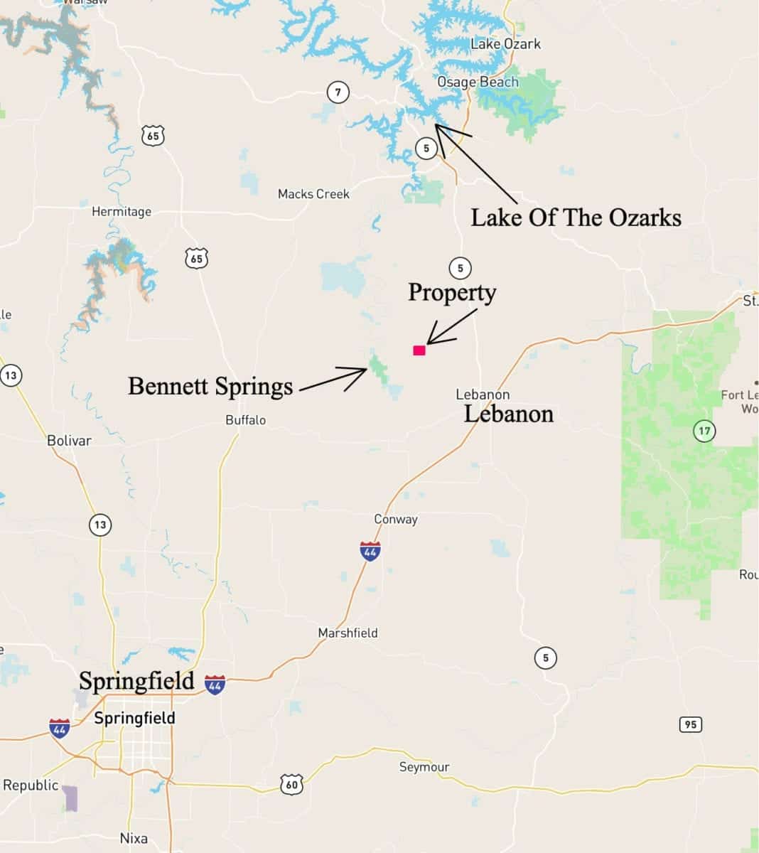 9.57 acres near Springs State Park IDBS07