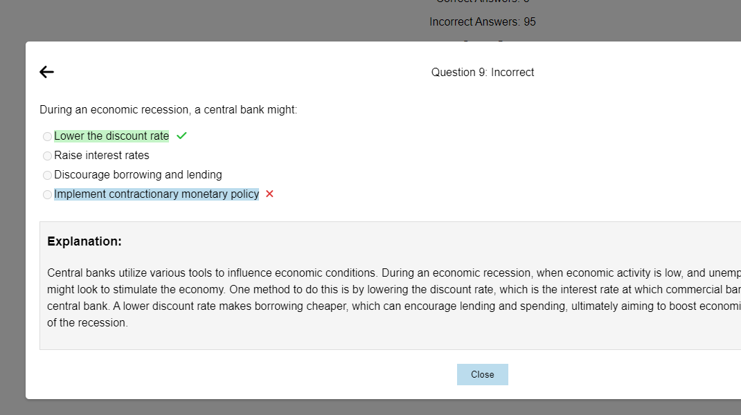Money and Banking DSST Study Guide InstantCert