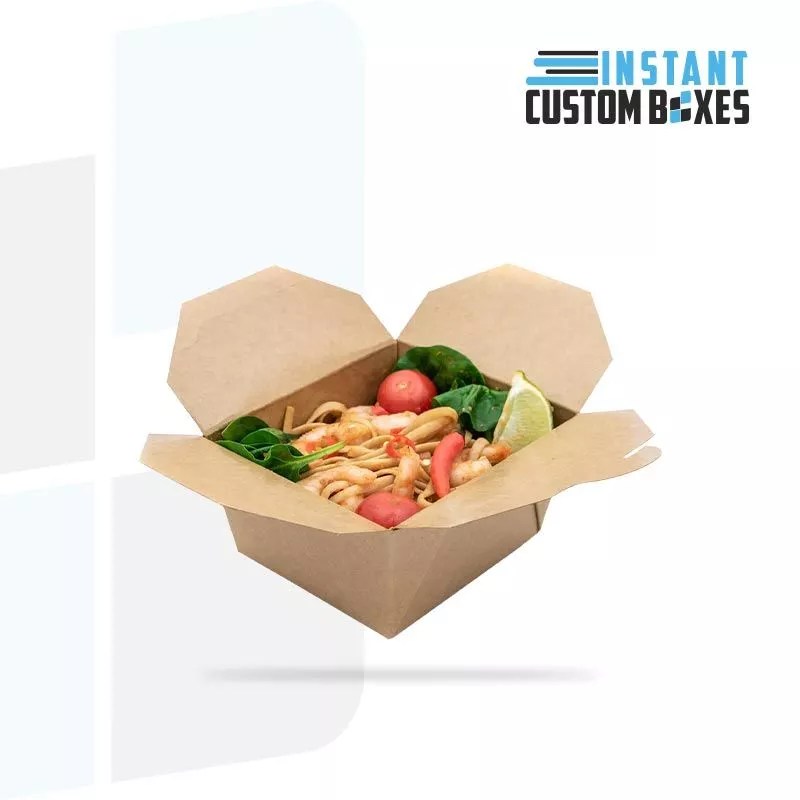 Custom Kraft Takeout Boxes Instant Custom Boxes
