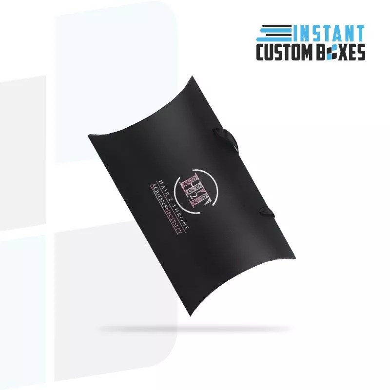 Custom Hair Extension Pillow Boxes Instant Custom Boxes